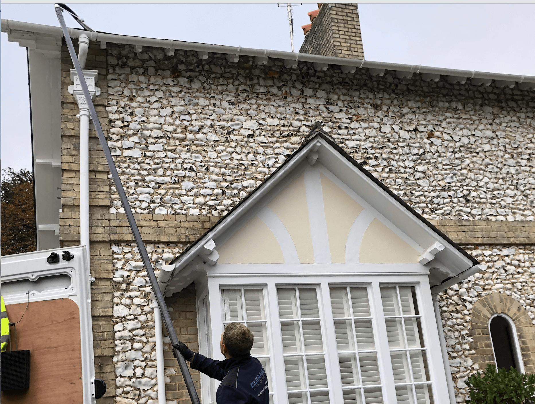 Professional gutter cleaning tools and equipment used by The Roof Moss Cleaners in Bracknell